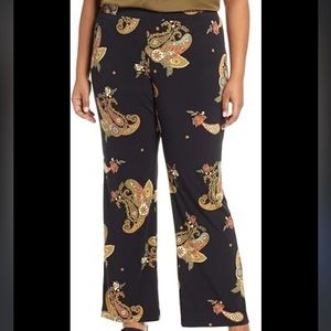 Vince Camuto Paisley Spice Knit Pants size 3X